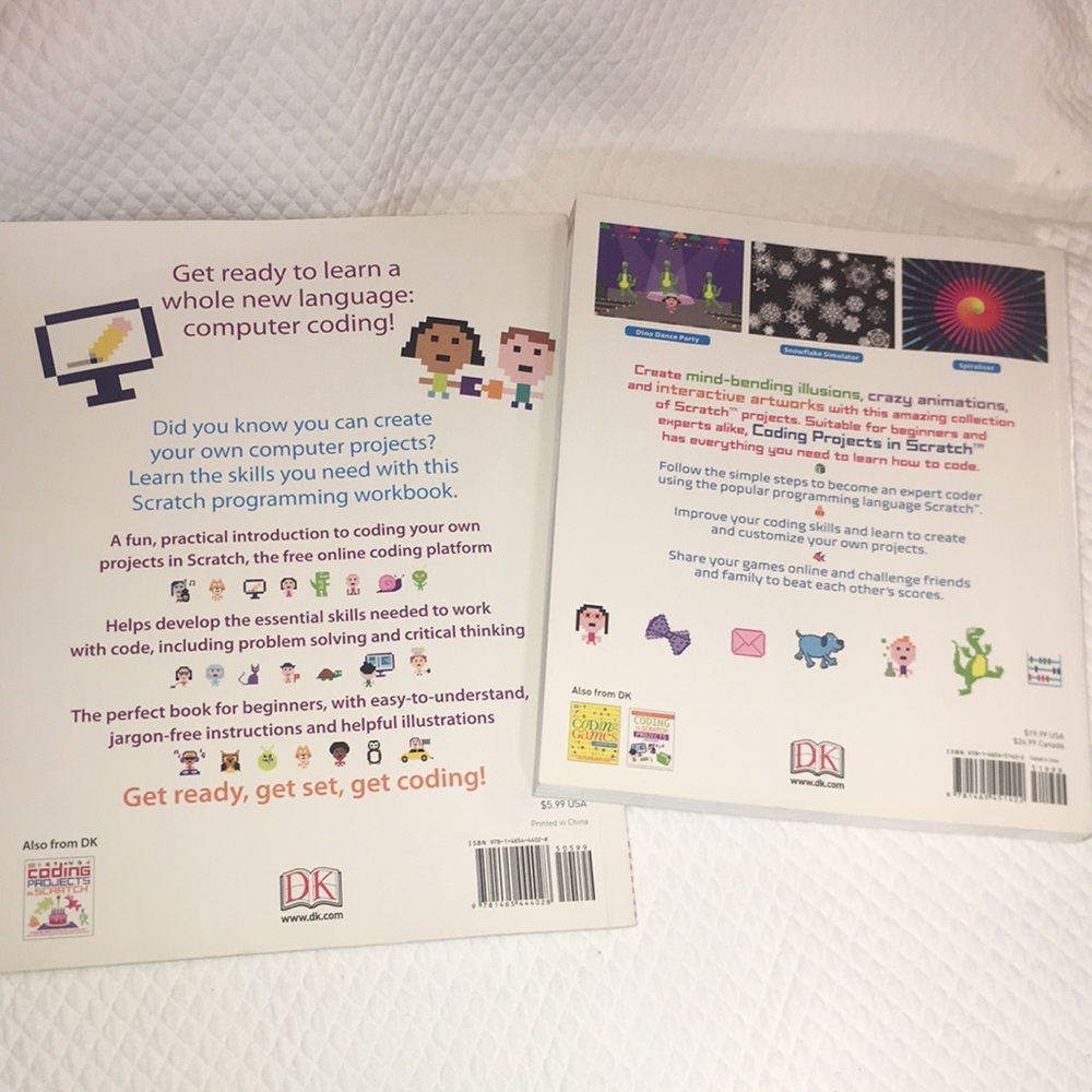 Coding Projects in Scratch and Workbook - Picture 2 of 14